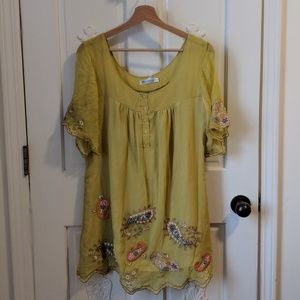 Bohemian mini dress